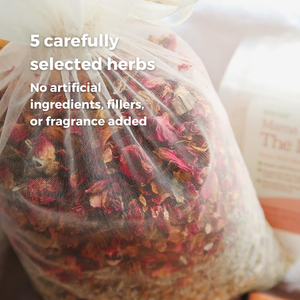 Sprigs botanical birth blend back label with product information