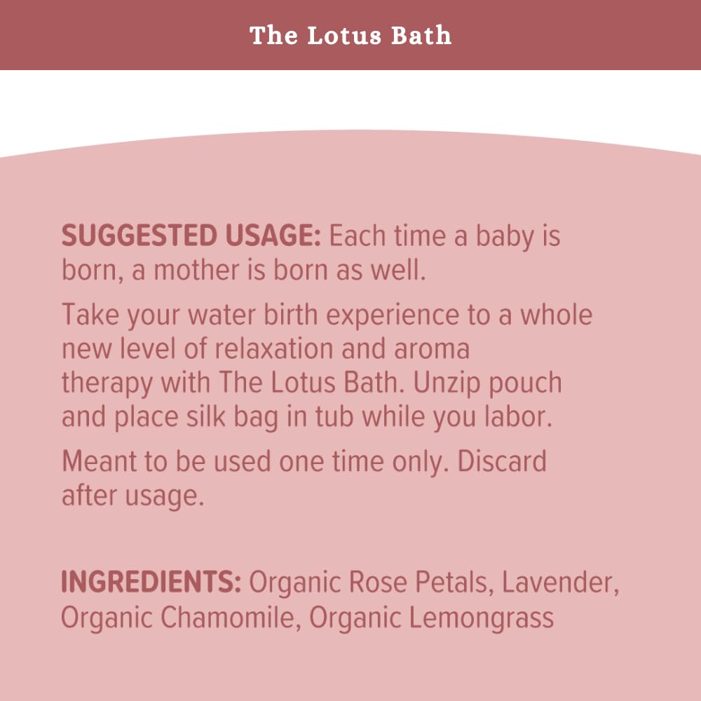 Sprigs The Lotus Bath 5.2 Ounces complete product presentation
