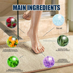Close up view of individual shower steamer tablets