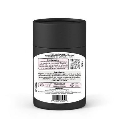 Vxn Lux Cleopatra milk bath ingredients and texture