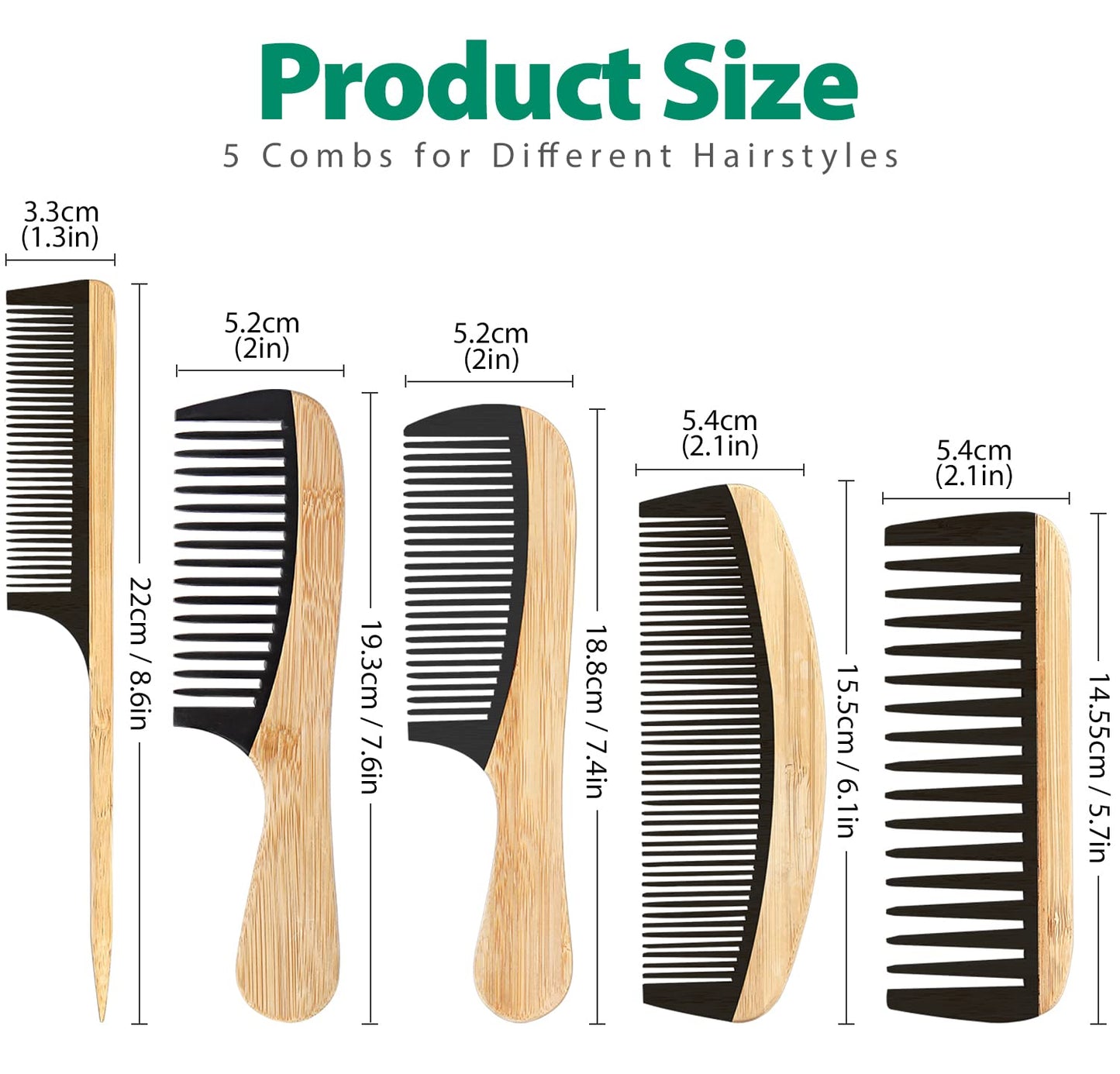 SouxMux fine tooth styling comb for smooth hair finishes
