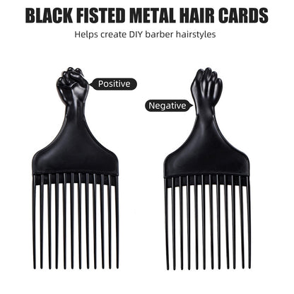 Soft 'N Style 7 inch plastic styling pick for men and women with afro textured hair.