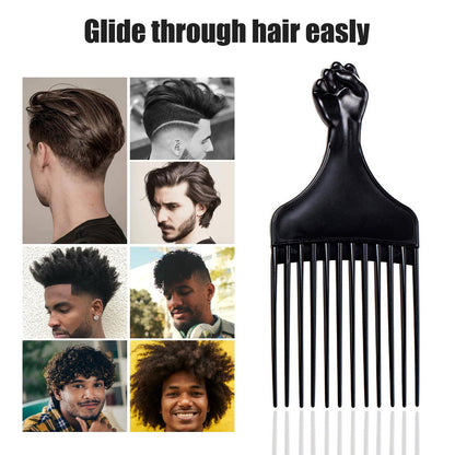 Authentic Soft 'N Style model F 7027 premium imported wide tooth styling comb.