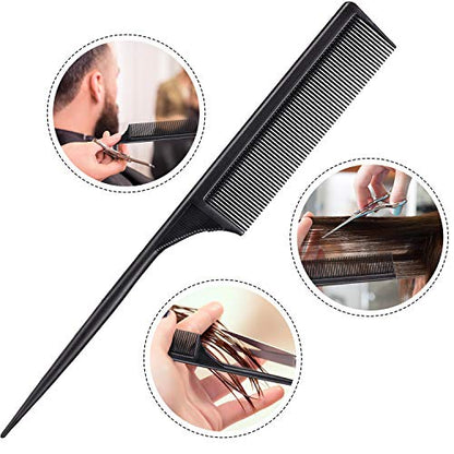 Heat resistant anti static Leinuosen hair comb for root teasing