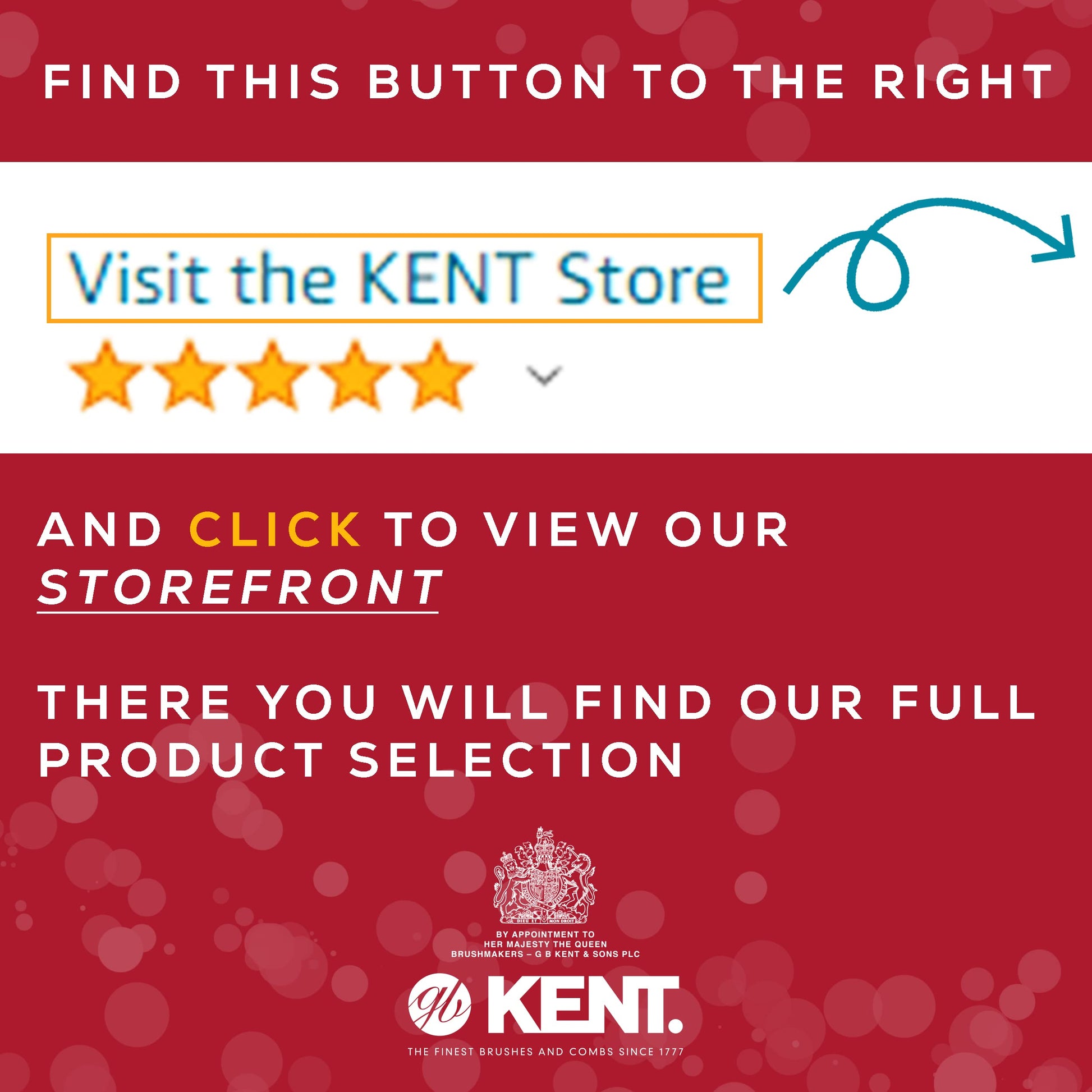 Packaging view of the imported Kent OT tortoise dual action pocket comb