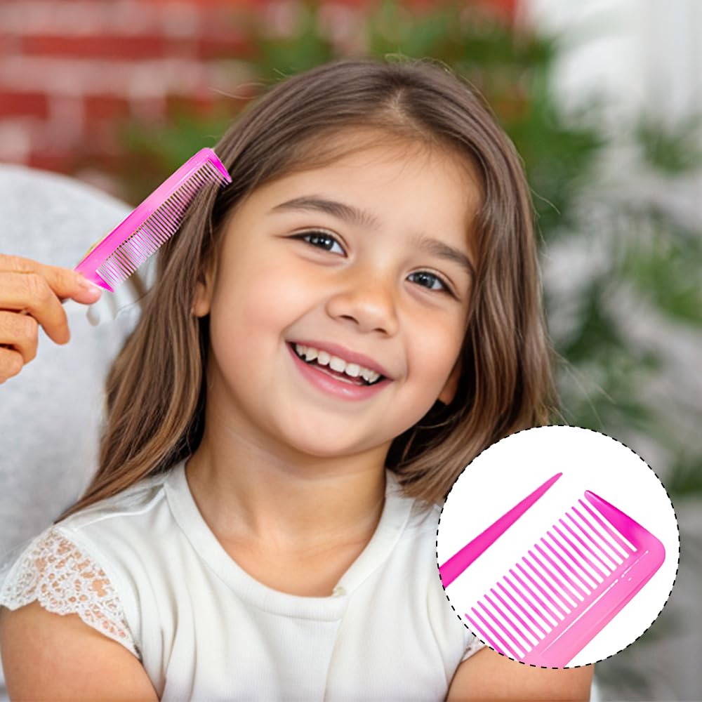 Full contents of the Fhallynn pink hair comb set
