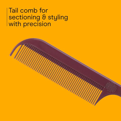 Dual-sided edge brush for baby hair styling and edge control