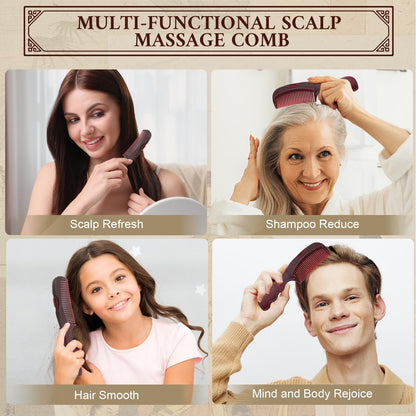 Two piece teawoo scalp care set for hair hygiene