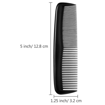 Close up of Leinuosen plastic fine tooth dressing comb teeth