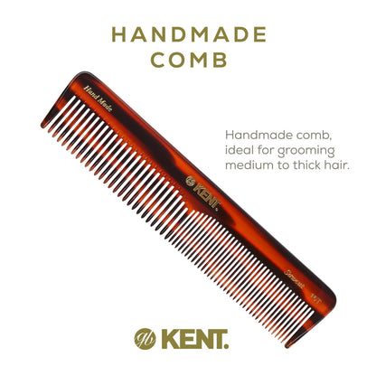 Kent 16T cellulose acetate premium grooming comb for men and women