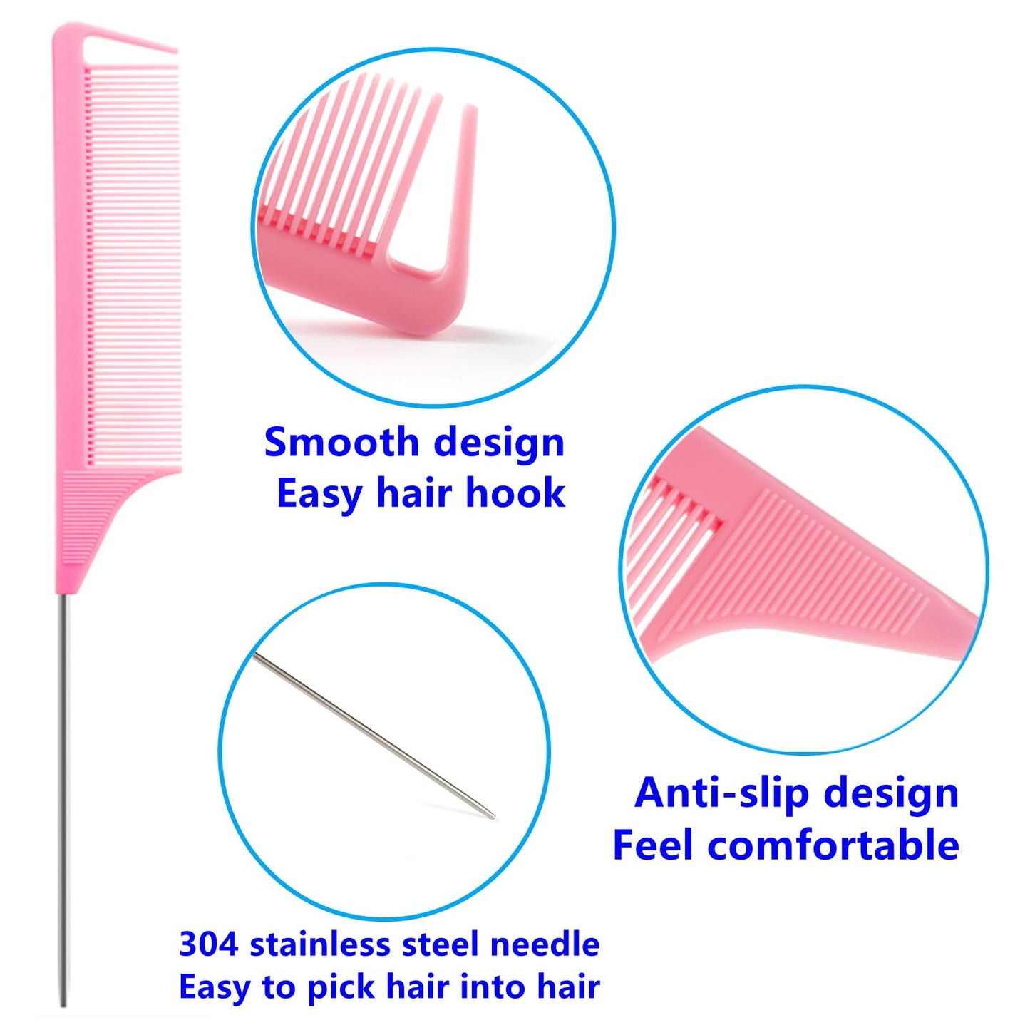 User demonstrating hair styling with Luumxai loop tool