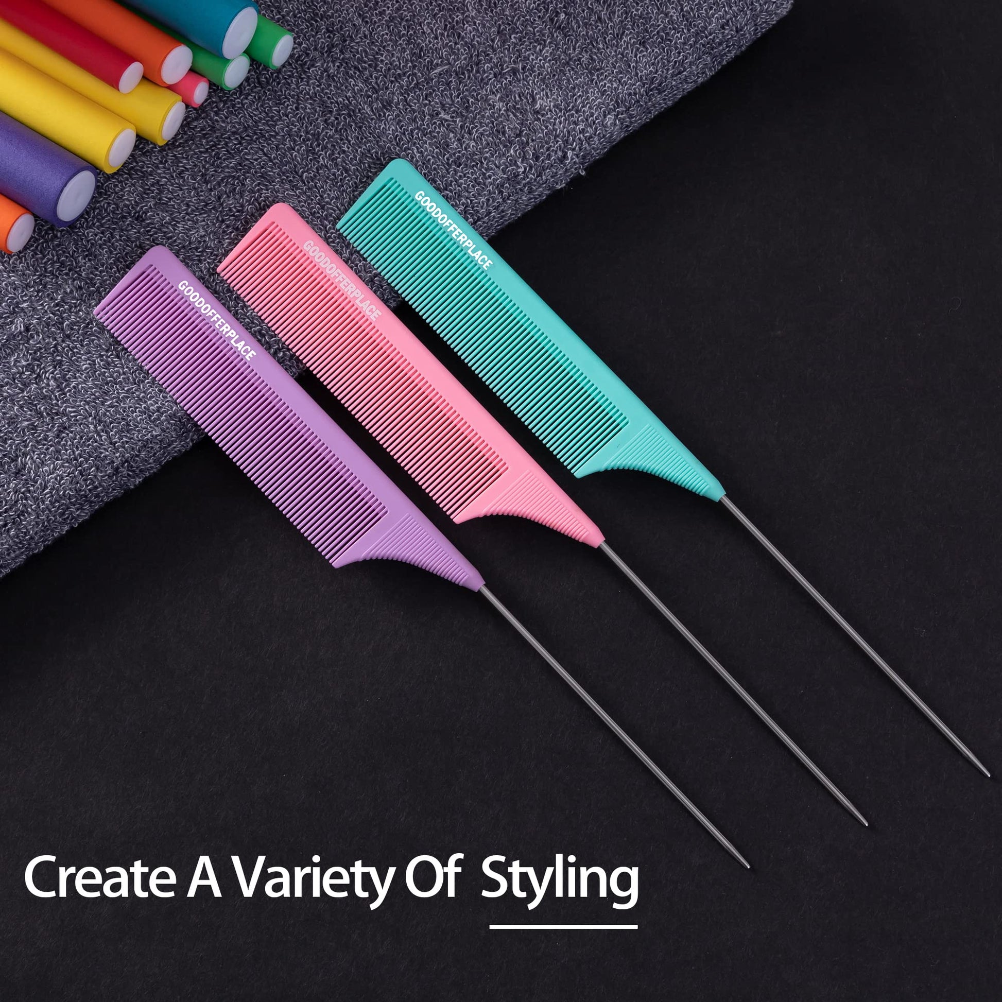 Professional hair styling tools for sectioning and braiding