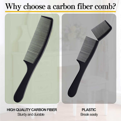 Close up of Bealihelp carbon fiber comb teeth structure
