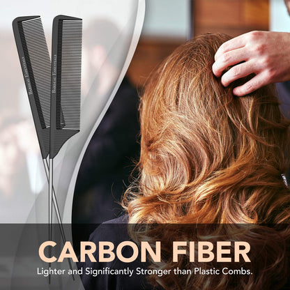 Bardeau Essentials anti static teasing comb heat resistant material overview for professional salon styling