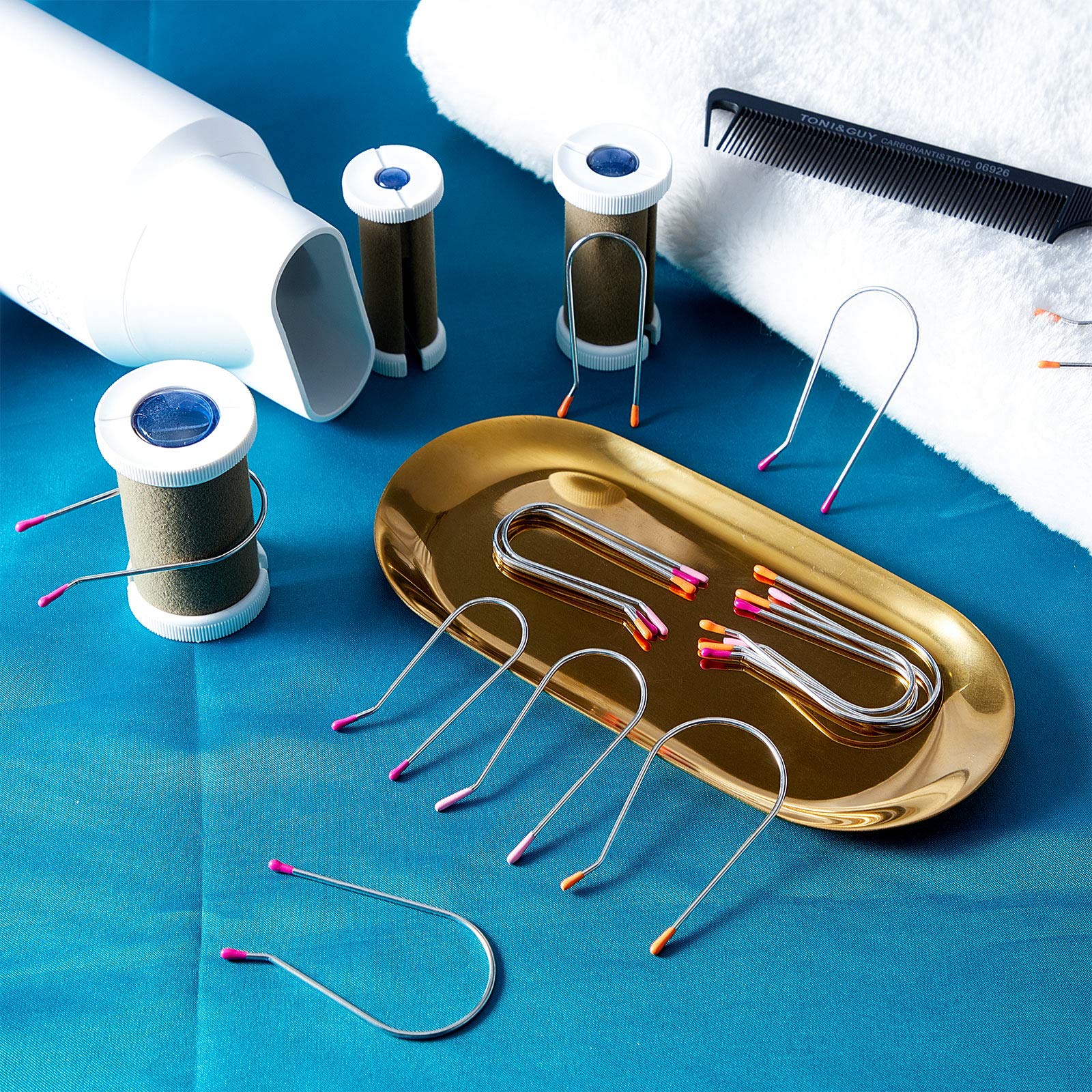 WILLBOND hair styling accessories pack showing large medium and small replacement clips.