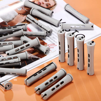 The complete 60-piece packaging of WILLBOND natural hair perming rods for women.