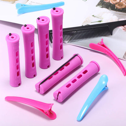 Packaging contents of the 0.75 inch WILLBOND perm rods kit