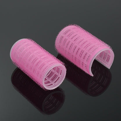Lightweight plastic volume rollers side view detailing the hollow core construction.