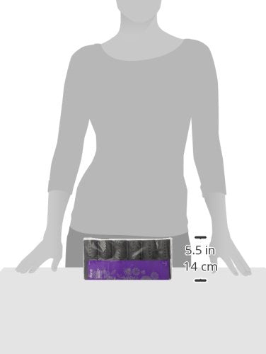 Twelve pack of professional imported wet set rollers for heat free styling.