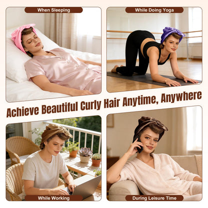 Authentic TULOBI 3 piece heatless curls set imported for Indian consumers