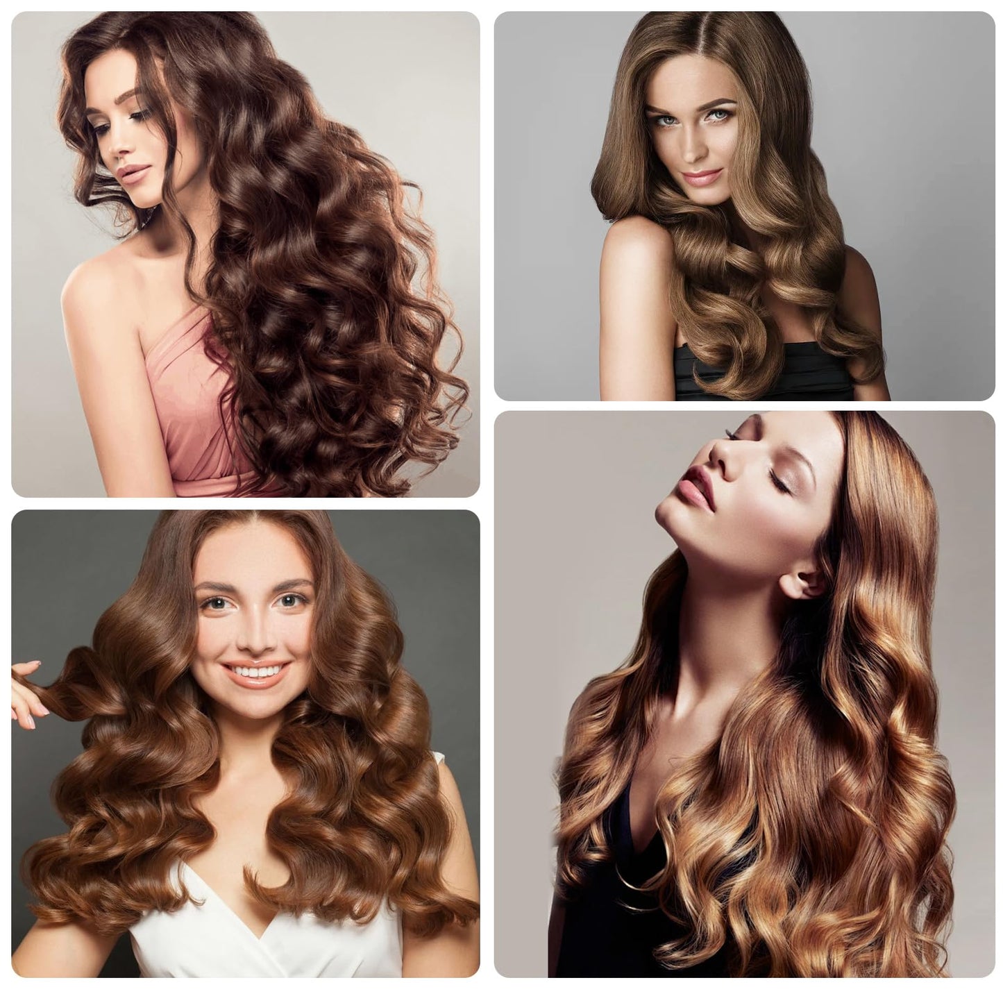 Volumizing velcro rollers for face framing layers and bangs lift