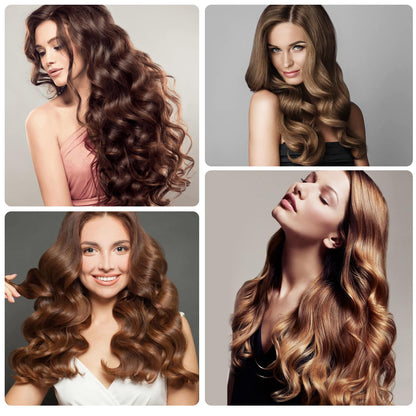 Volumizing velcro rollers for face framing layers and bangs lift