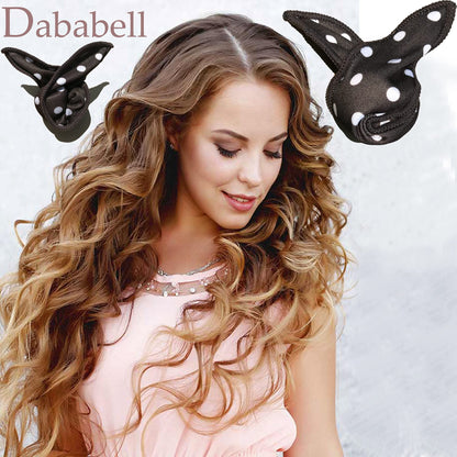 Dababell soft sleep hair rollers showing the comfortable cushion design ideal for long hair styling