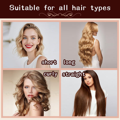 Authentic USA imported HAIOLORPRO heatless blowout curler set displayed against a clean background.