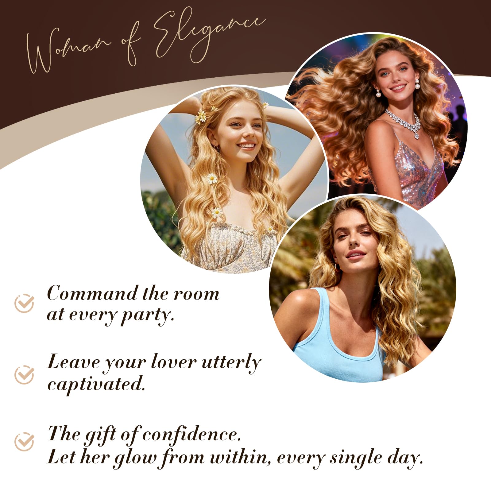 Damage free satin overnight hair rollers for long hair blowout waves