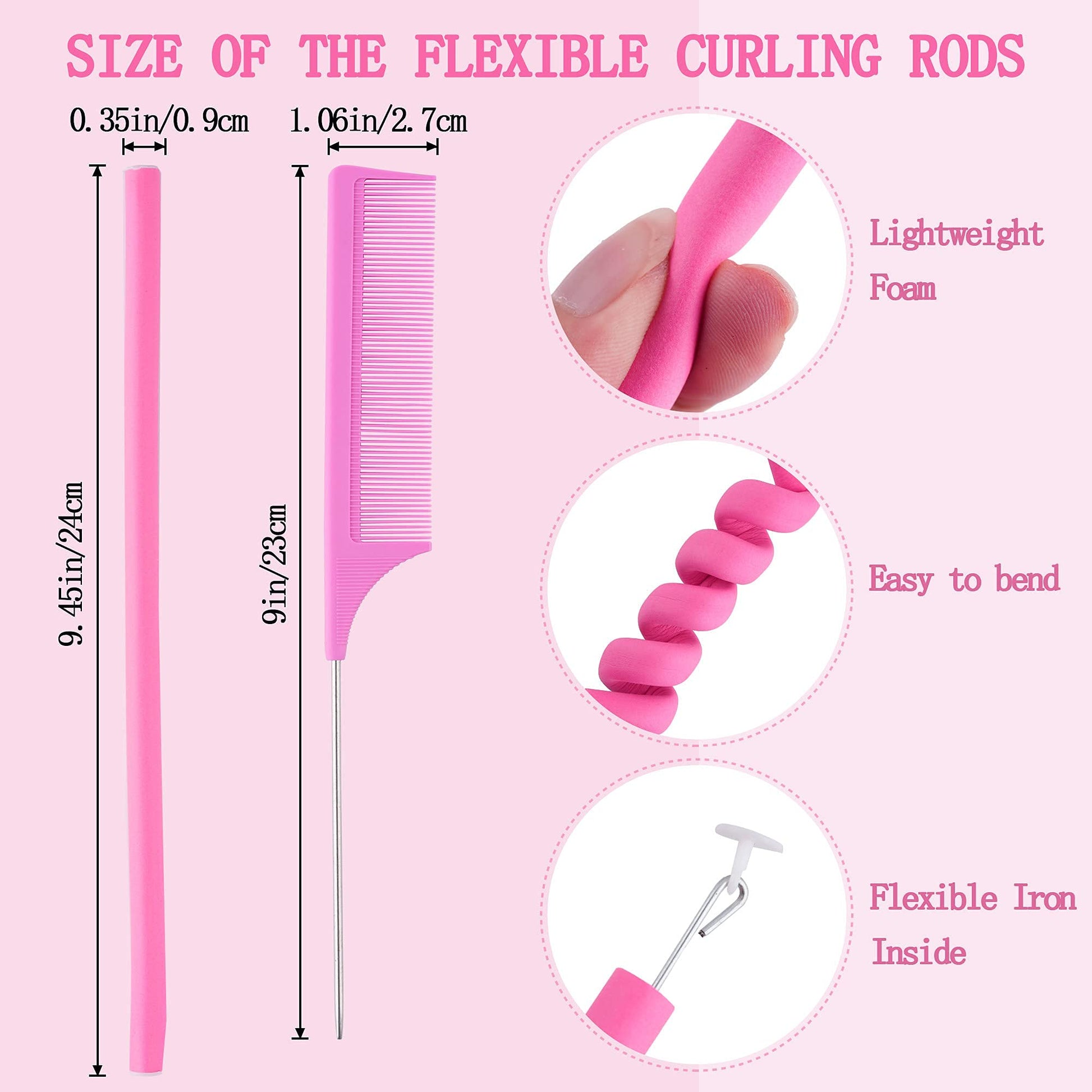 Premium USA imported beauty styling kit for professional home curls