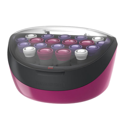 Remington ionic conditioning rollers unboxed showing the full styling kit for voluminous blowout curls.