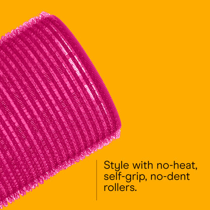 Conair hair rollers for women providing lift and volume close up
