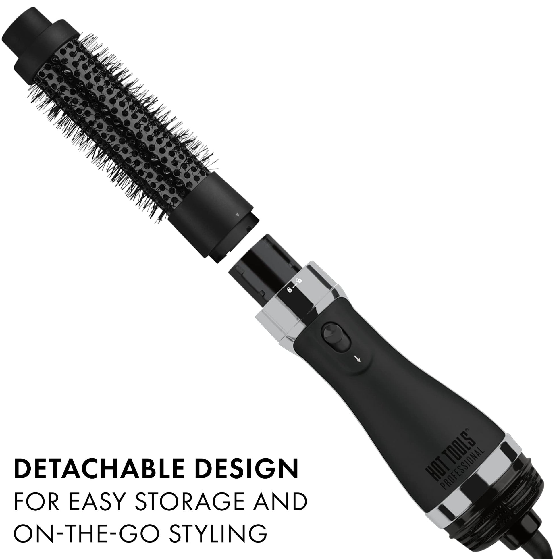 Hot Tools Pro Artist small replacement brush head shown from a top-down angle.
