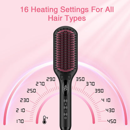 MiroPure premium hair straightening tool showing the sturdy power cord connection.