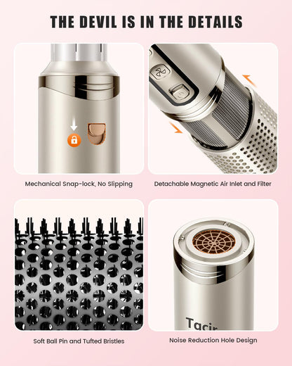 Tqcir diffuser and hair dryer nozzle attachments for customized volumizing and fast drying results