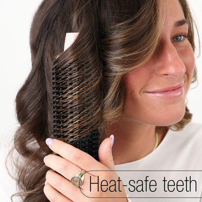 Calista electronic hair styling hot round brush packaging presentation
