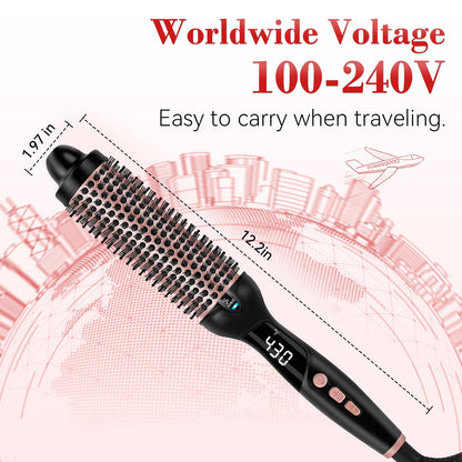 Ufree ceramic thermal brush packaging contents including the premium heating tool and protective silicone cap accessories.