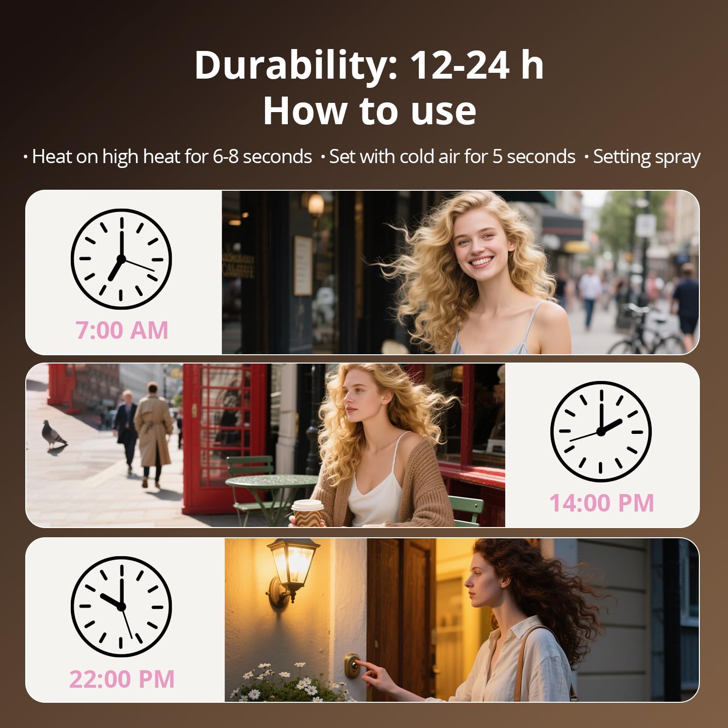 CrazyMar hair styling tool kit neatly arranged to demonstrate its lightweight compact form factor