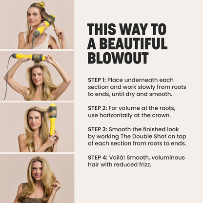 Drybar oval blow dryer brush airflow vents performance shot