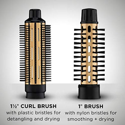 Conair Volume Series hot air styler with the one and a half inch curling brush attachment fixed