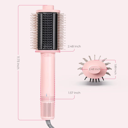 TYMO imported hair styling tool being held to display its lightweight compact form factor.