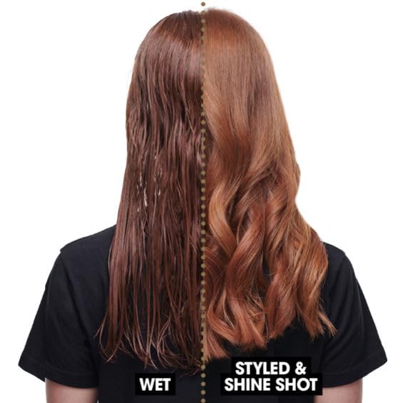 Ghd wet to styled flat iron showcasing sleek white design