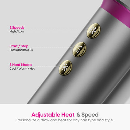 BLURISM hair straightener brush head attachment engineered for frizz free sleek styling results