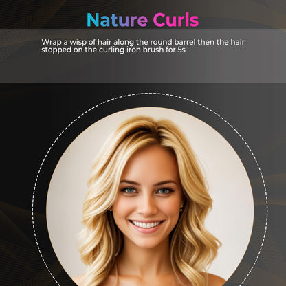 Yitrust blowout brush styling tool packaging and included user manual accessories.