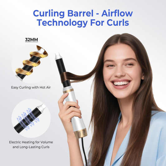Yitrust multifunctional hot air styler base unit with negative ionic indicator lights