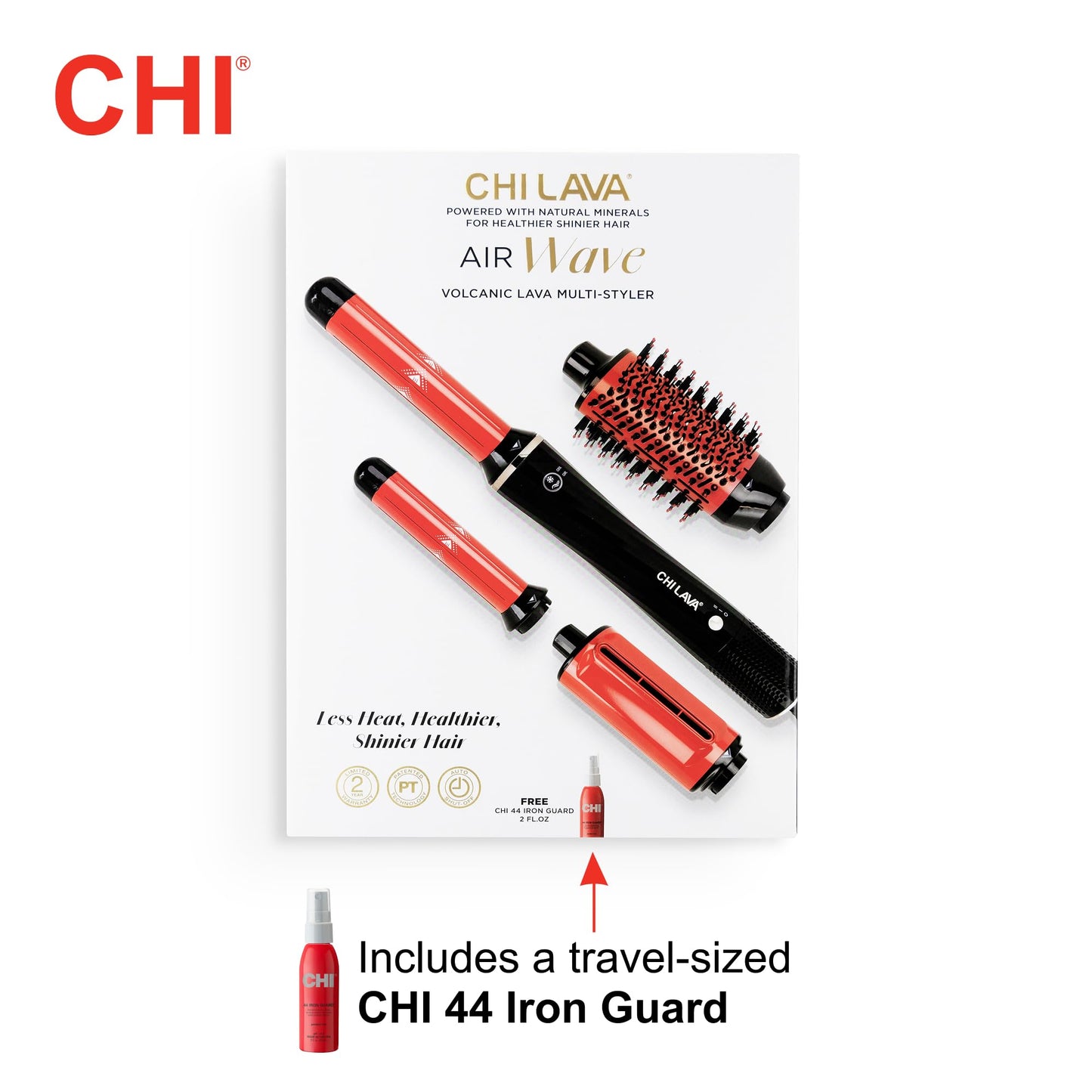 Ergonomic hair drying and curling tool handle showing heat adjustment controls