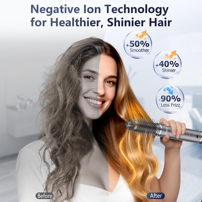 Close-up of the control panel on the Hittra hair styler highlighting heat, speed, and cool shot buttons.