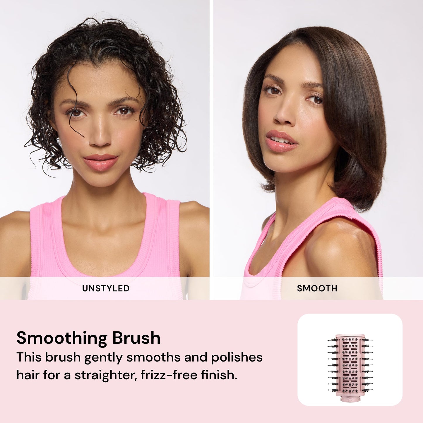 L'ANGE HAIR TurboStyle digital interface displaying the temperature and speed control buttons