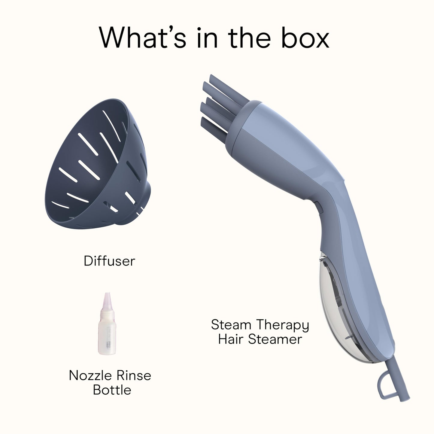 Conair InfinitiPRO hair steamer diffuser attachment detail showcasing the steam distribution vents.