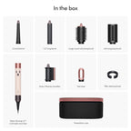 Dyson Airwrap presentation storage case with all included accessories